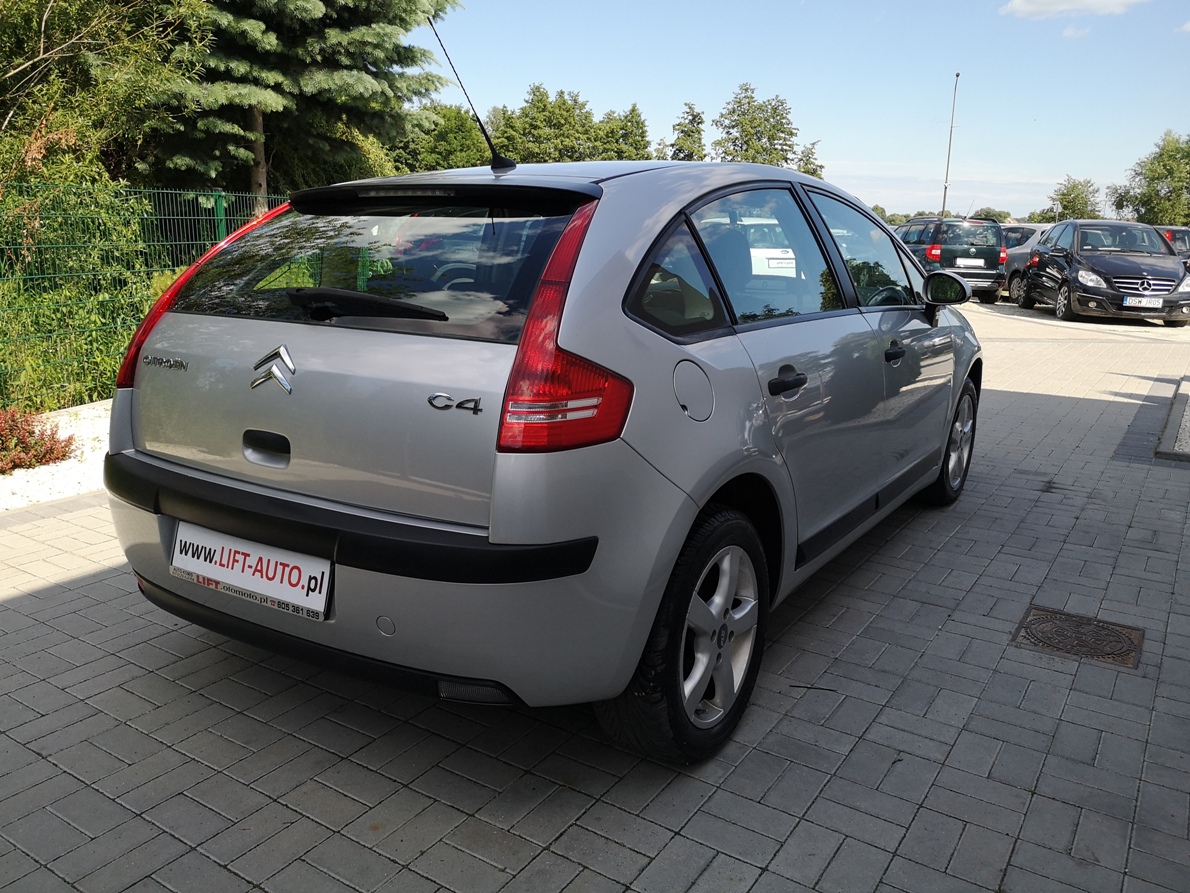 Citroën C4 I, 1.6 110KM Klimatyzacja Tempomat Lift